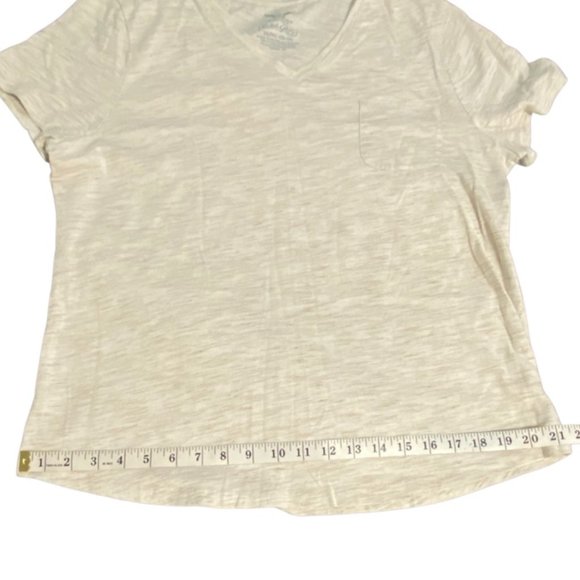 Faded Glory Women's Cream Colored Blouse Size Extra Large - Picture 6 of 8